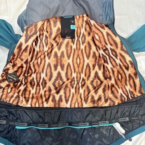 Volcom Womens Green Gore-Tex Jacket Size Small - Picture 15 of 16